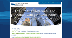 Desktop Screenshot of mortgagewisefinancial.com